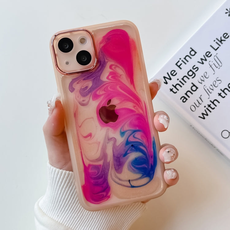 Oil Painting Electroplating TPU Phone Case, For iPhone 14, For iPhone 14 Pro, For iPhone 14 Plus, For iPhone 14 Pro Max, For iPhone 13, For iPhone 13 Pro, For iPhone 13 Pro Max, For iPhone 12, For iPhone 12 Pro, For iPhone 12 Pro Max, For iPhone 11 Pro...