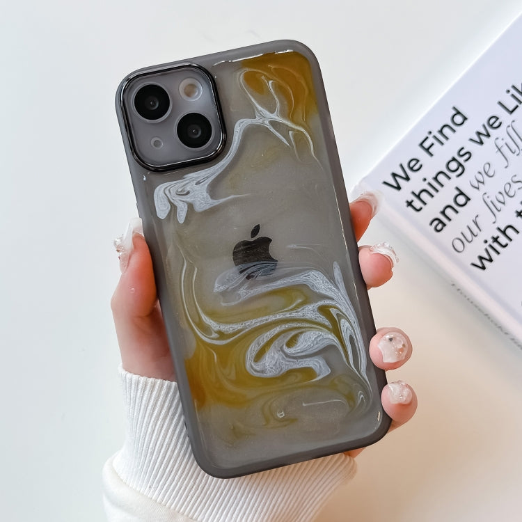 Oil Painting Electroplating TPU Phone Case, For iPhone 14, For iPhone 14 Pro, For iPhone 14 Plus, For iPhone 14 Pro Max, For iPhone 13, For iPhone 13 Pro, For iPhone 13 Pro Max, For iPhone 12, For iPhone 12 Pro, For iPhone 12 Pro Max, For iPhone 11 Pro...