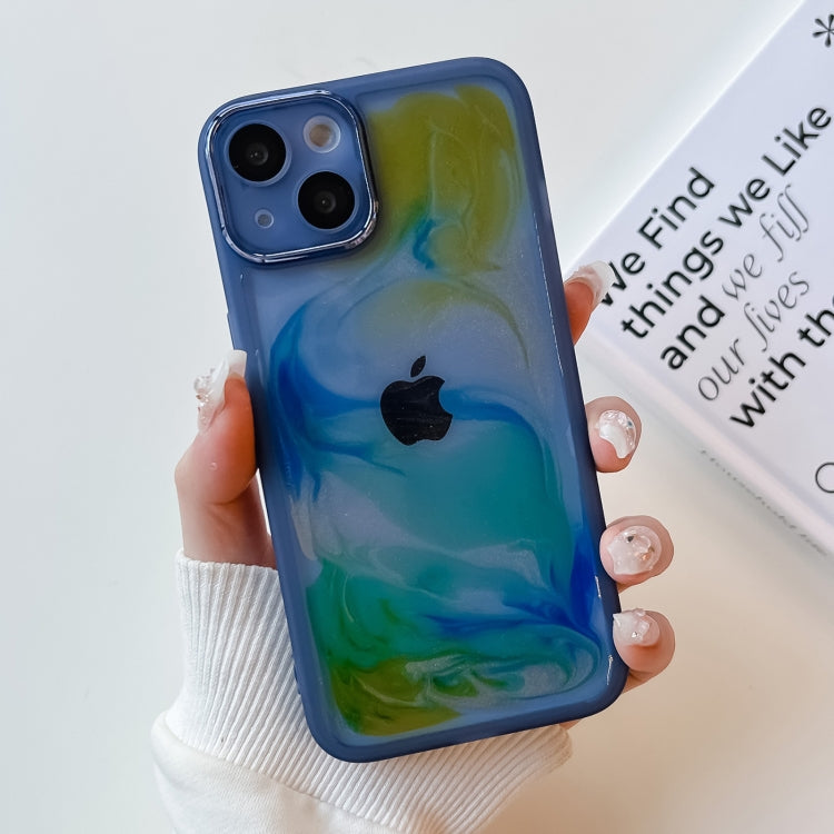 Oil Painting Electroplating TPU Phone Case, For iPhone 14, For iPhone 14 Pro, For iPhone 14 Plus, For iPhone 14 Pro Max, For iPhone 13, For iPhone 13 Pro, For iPhone 13 Pro Max, For iPhone 12, For iPhone 12 Pro, For iPhone 12 Pro Max, For iPhone 11 Pro...