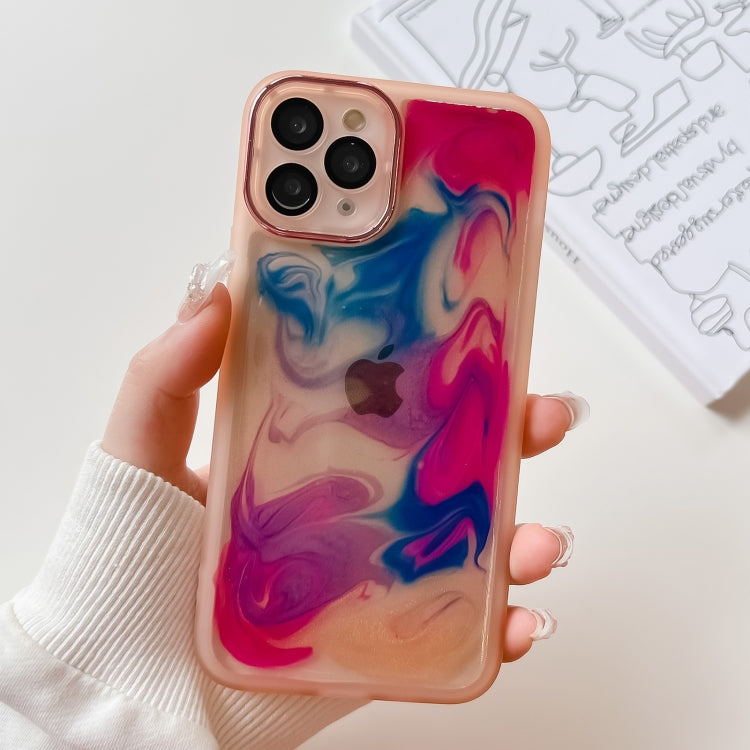 Oil Painting Electroplating TPU Phone Case, For iPhone 14, For iPhone 14 Pro, For iPhone 14 Plus, For iPhone 14 Pro Max, For iPhone 13, For iPhone 13 Pro, For iPhone 13 Pro Max, For iPhone 12, For iPhone 12 Pro, For iPhone 12 Pro Max, For iPhone 11 Pro...