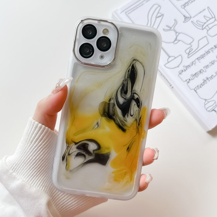Oil Painting Electroplating TPU Phone Case, For iPhone 14, For iPhone 14 Pro, For iPhone 14 Plus, For iPhone 14 Pro Max, For iPhone 13, For iPhone 13 Pro, For iPhone 13 Pro Max, For iPhone 12, For iPhone 12 Pro, For iPhone 12 Pro Max, For iPhone 11 Pro...