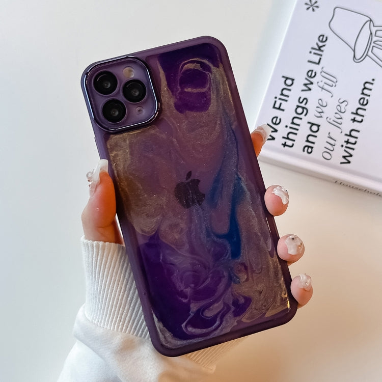 Oil Painting Electroplating TPU Phone Case, For iPhone 14, For iPhone 14 Pro, For iPhone 14 Plus, For iPhone 14 Pro Max, For iPhone 13, For iPhone 13 Pro, For iPhone 13 Pro Max, For iPhone 12, For iPhone 12 Pro, For iPhone 12 Pro Max, For iPhone 11 Pro...