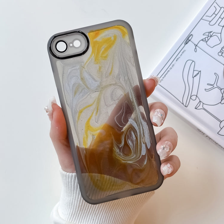 Oil Painting Electroplating TPU Phone Case, For iPhone 14, For iPhone 14 Pro, For iPhone 14 Plus, For iPhone 14 Pro Max, For iPhone 13, For iPhone 13 Pro, For iPhone 13 Pro Max, For iPhone 12, For iPhone 12 Pro, For iPhone 12 Pro Max, For iPhone 11 Pro...
