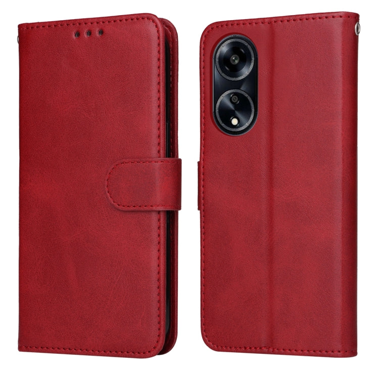 Classic Calf Texture Flip Leather Phone Case, For OPPO A38 4G / A18 4G Global, For OPPO A58 4G, For OPPO Reno10 5G / Reno10 Pro 5G Global, For OPPO A78 4G, For OPPO Find X8 Pro, For OPPO Find X6 Pro, For OPPO Find X6, For OPPO A1 5G, For OPPO A79 5G
