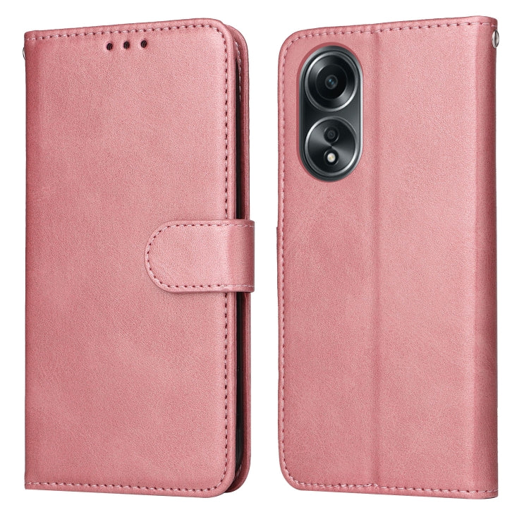 Classic Calf Texture Flip Leather Phone Case, For OPPO A38 4G / A18 4G Global, For OPPO A58 4G, For OPPO Reno10 5G / Reno10 Pro 5G Global, For OPPO A78 4G, For OPPO Find X8 Pro, For OPPO Find X6 Pro, For OPPO Find X6, For OPPO A1 5G, For OPPO A79 5G