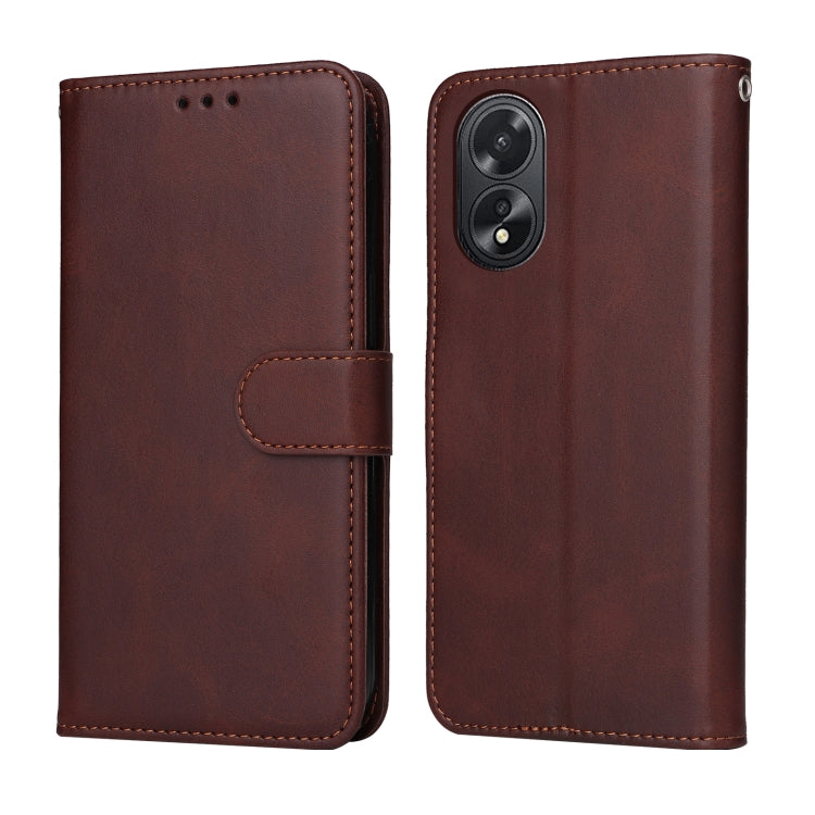Classic Calf Texture Flip Leather Phone Case, For OPPO A38 4G / A18 4G Global, For OPPO A58 4G, For OPPO Reno10 5G / Reno10 Pro 5G Global, For OPPO A78 4G, For OPPO Find X8 Pro, For OPPO Find X6 Pro, For OPPO Find X6, For OPPO A1 5G, For OPPO A79 5G