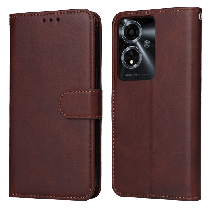 Classic Calf Texture Flip Leather Phone Case, For OPPO F29 5G Global, For OPPO A5 Pro 5G Global, For OPPO Reno13 Pro Global, For OPPO Reno13 Global, For OPPO Reno13 F 4G / 5G, For OPPO A5 Pro China, For OPPO Find X8, For OPPO A3x 4G / A3x 5G India�����...