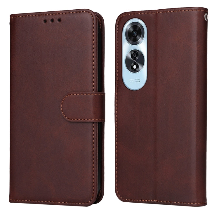Classic Calf Texture Flip Leather Phone Case, For OPPO F29 5G Global, For OPPO A5 Pro 5G Global, For OPPO Reno13 Pro Global, For OPPO Reno13 Global, For OPPO Reno13 F 4G / 5G, For OPPO A5 Pro China, For OPPO Find X8, For OPPO A3x 4G / A3x 5G India�����...