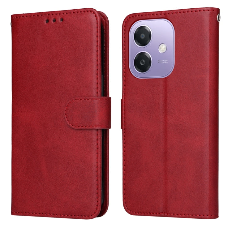 Classic Calf Texture Flip Leather Phone Case, For OPPO F29 5G Global, For OPPO A5 Pro 5G Global, For OPPO Reno13 Pro Global, For OPPO Reno13 Global, For OPPO Reno13 F 4G / 5G, For OPPO A5 Pro China, For OPPO Find X8, For OPPO A3x 4G / A3x 5G India�����...