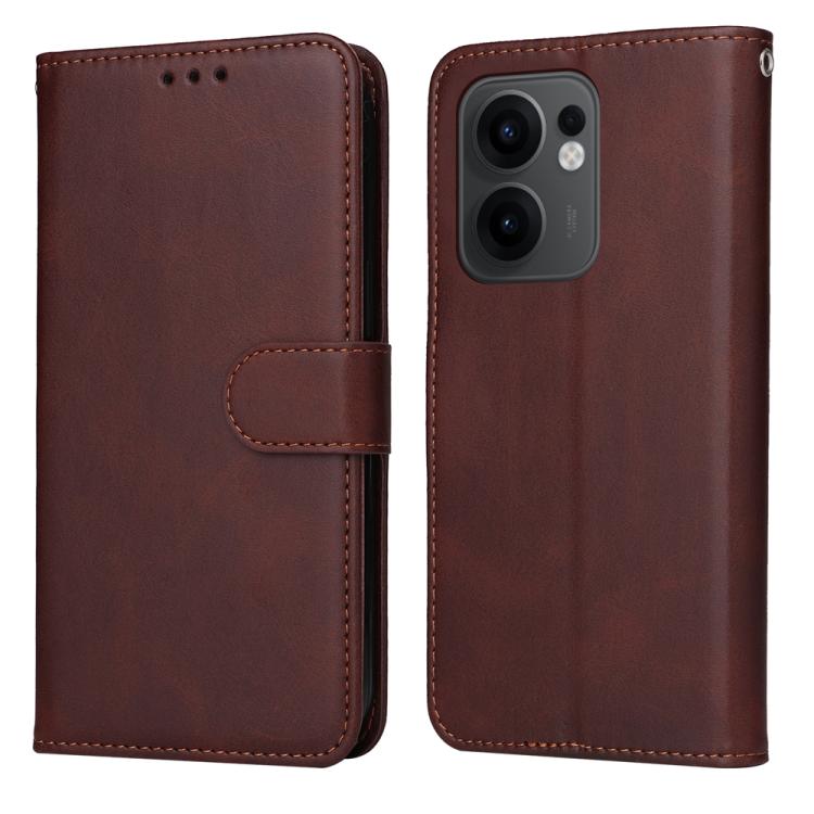 Classic Calf Texture Flip Leather Phone Case, For OPPO F29 5G Global, For OPPO A5 Pro 5G Global, For OPPO Reno13 Pro Global, For OPPO Reno13 Global, For OPPO Reno13 F 4G / 5G, For OPPO A5 Pro China, For OPPO Find X8, For OPPO A3x 4G / A3x 5G India�����...