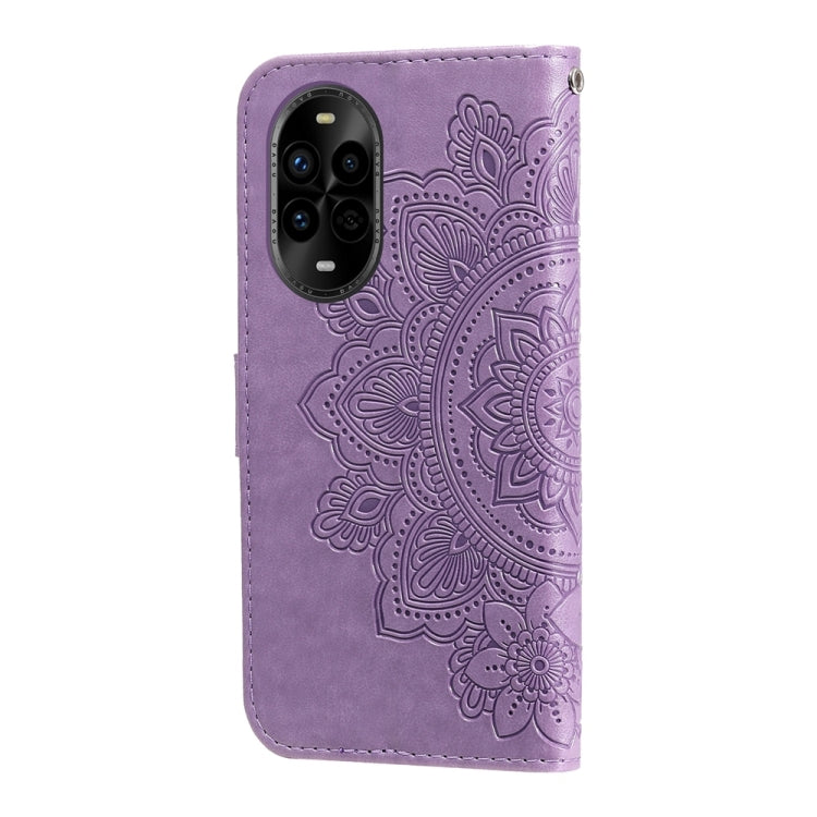 Seven-petal Flowers Embossing Leather Phone Case, For Huawei nova 13 Pro, For Huawei nova 13 / nova 12, For Huawei Enjoy 70 Pro, For Huawei Enjoy 70, For Huawei nova 11 SE, For Huawei nova 12 Pro, For Huawei Mate 60, For Huawei Mate 60 Pro�������������...