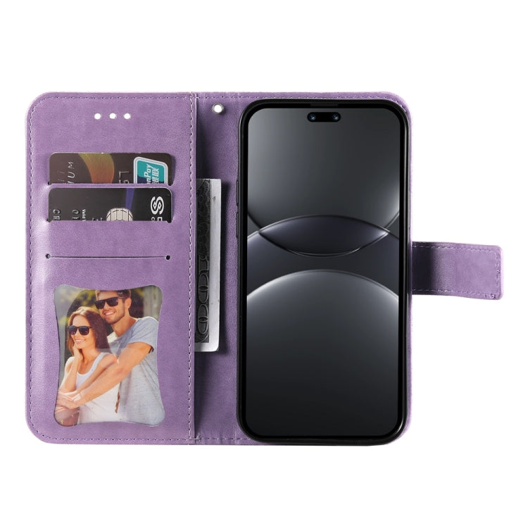 Seven-petal Flowers Embossing Leather Phone Case, For Huawei nova 13 Pro, For Huawei nova 13 / nova 12, For Huawei Enjoy 70 Pro, For Huawei Enjoy 70, For Huawei nova 11 SE, For Huawei nova 12 Pro, For Huawei Mate 60, For Huawei Mate 60 Pro�������������...
