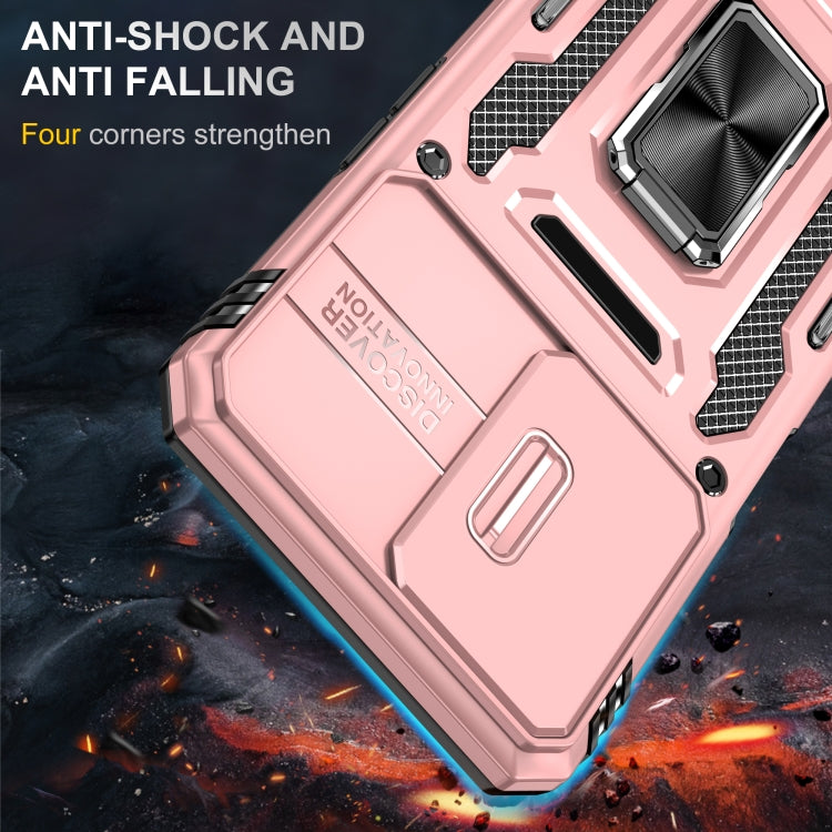 Armor PC + TPU Camera Shield Phone Case, For OPPO A57 4G, For OPPO A77 4G
