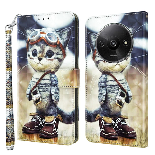 3D Painted Pattern Leather Phone Case