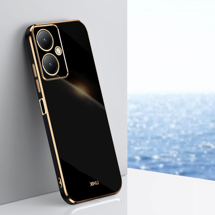 XINLI Straight Edge 6D Electroplate TPU Phone Case, For vivo V50, For vivo Y300 Pro, For vivo X100 Pro 5G, For vivo iQOO 12 Pro 5G, For vivo iQOO 12 5G, For vivo Y17S 4G, For vivo Y35M+, For vivo S17, For vivo S17e, For vivo Y78+, For vivo iQOO Pro