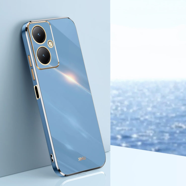 XINLI Straight Edge 6D Electroplate TPU Phone Case, For vivo V50, For vivo Y300 Pro, For vivo X100 Pro 5G, For vivo iQOO 12 Pro 5G, For vivo iQOO 12 5G, For vivo Y17S 4G, For vivo Y35M+, For vivo S17, For vivo S17e, For vivo Y78+, For vivo iQOO Pro