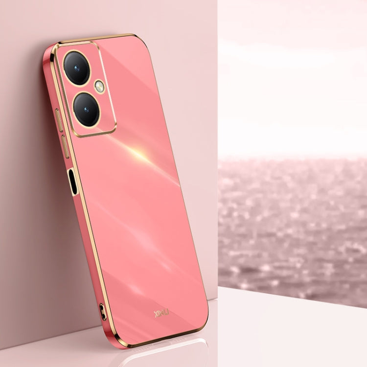 XINLI Straight Edge 6D Electroplate TPU Phone Case, For vivo V50, For vivo Y300 Pro, For vivo X100 Pro 5G, For vivo iQOO 12 Pro 5G, For vivo iQOO 12 5G, For vivo Y17S 4G, For vivo Y35M+, For vivo S17, For vivo S17e, For vivo Y78+, For vivo iQOO Pro