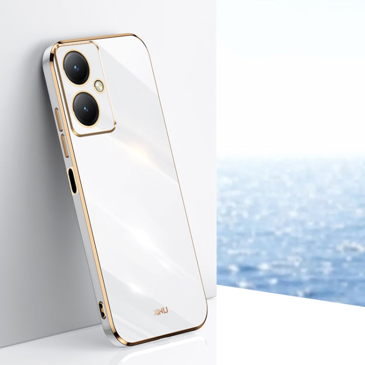 XINLI Straight Edge 6D Electroplate TPU Phone Case, For vivo V50, For vivo Y300 Pro, For vivo X100 Pro 5G, For vivo iQOO 12 Pro 5G, For vivo iQOO 12 5G, For vivo Y17S 4G, For vivo Y35M+, For vivo S17, For vivo S17e, For vivo Y78+, For vivo iQOO Pro