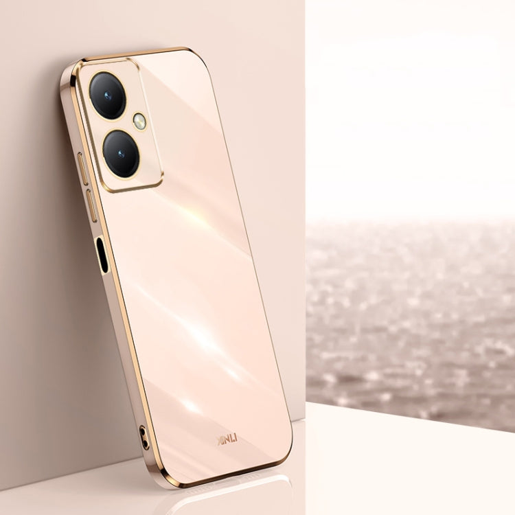 XINLI Straight Edge 6D Electroplate TPU Phone Case, For vivo V50, For vivo Y300 Pro, For vivo X100 Pro 5G, For vivo iQOO 12 Pro 5G, For vivo iQOO 12 5G, For vivo Y17S 4G, For vivo Y35M+, For vivo S17, For vivo S17e, For vivo Y78+, For vivo iQOO Pro