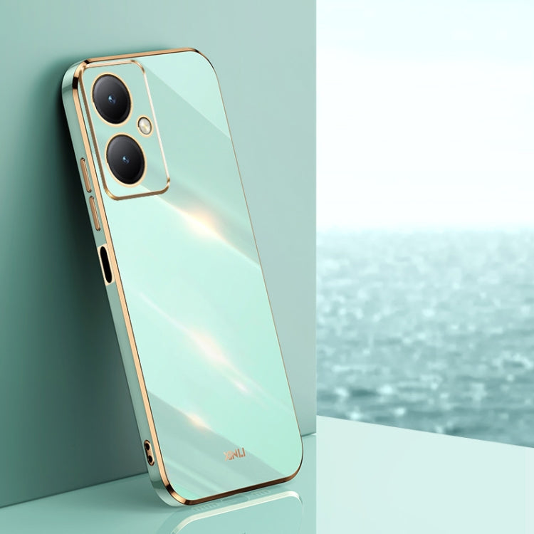 XINLI Straight Edge 6D Electroplate TPU Phone Case, For vivo V50, For vivo Y300 Pro, For vivo X100 Pro 5G, For vivo iQOO 12 Pro 5G, For vivo iQOO 12 5G, For vivo Y17S 4G, For vivo Y35M+, For vivo S17, For vivo S17e, For vivo Y78+, For vivo iQOO Pro