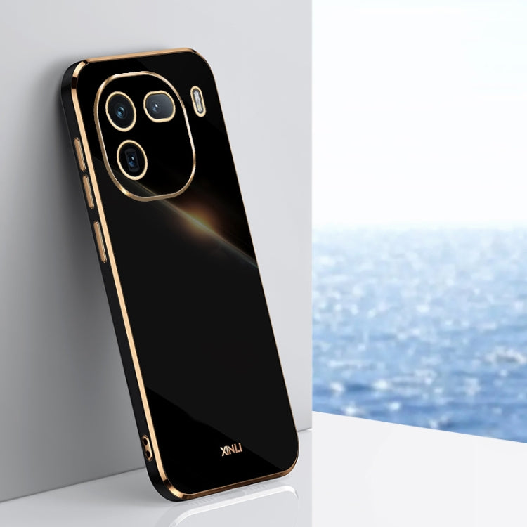 XINLI Straight Edge 6D Electroplate TPU Phone Case, For vivo V50, For vivo Y300 Pro, For vivo X100 Pro 5G, For vivo iQOO 12 Pro 5G, For vivo iQOO 12 5G, For vivo Y17S 4G, For vivo Y35M+, For vivo S17, For vivo S17e, For vivo Y78+, For vivo iQOO Pro