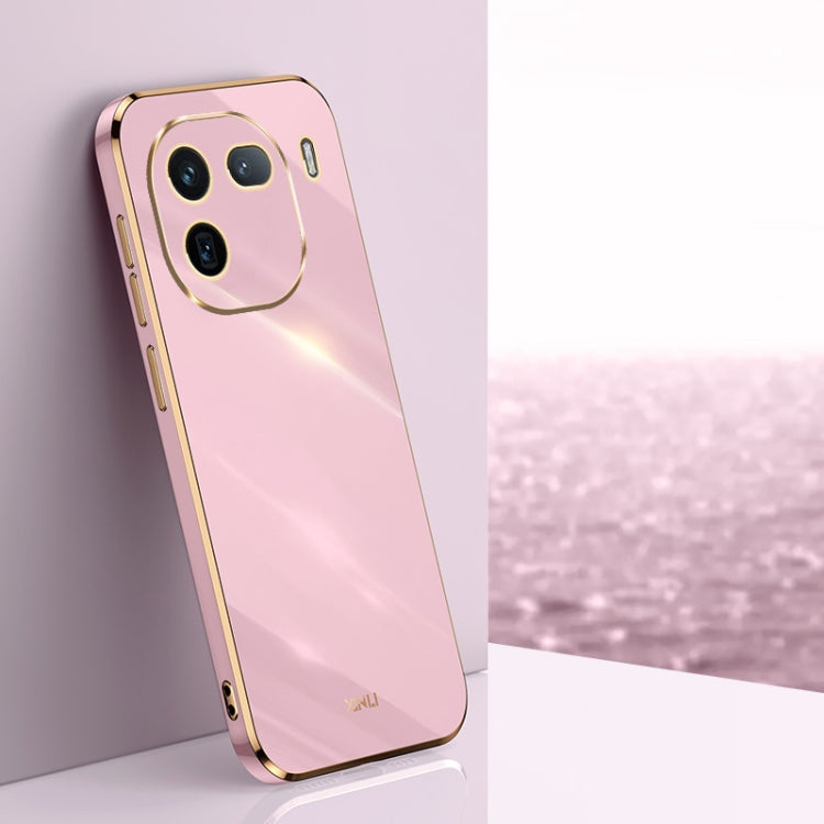 XINLI Straight Edge 6D Electroplate TPU Phone Case, For vivo V50, For vivo Y300 Pro, For vivo X100 Pro 5G, For vivo iQOO 12 Pro 5G, For vivo iQOO 12 5G, For vivo Y17S 4G, For vivo Y35M+, For vivo S17, For vivo S17e, For vivo Y78+, For vivo iQOO Pro
