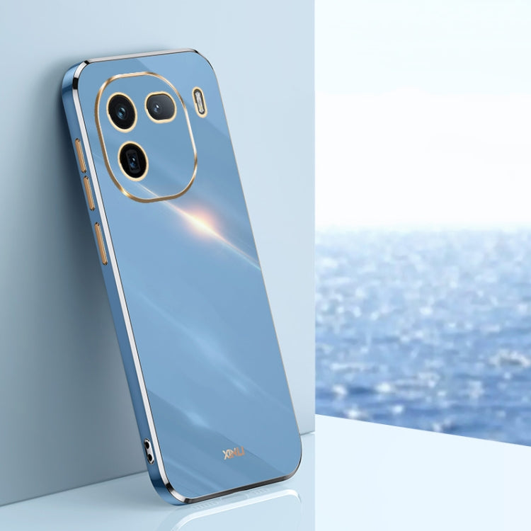 XINLI Straight Edge 6D Electroplate TPU Phone Case, For vivo V50, For vivo Y300 Pro, For vivo X100 Pro 5G, For vivo iQOO 12 Pro 5G, For vivo iQOO 12 5G, For vivo Y17S 4G, For vivo Y35M+, For vivo S17, For vivo S17e, For vivo Y78+, For vivo iQOO Pro