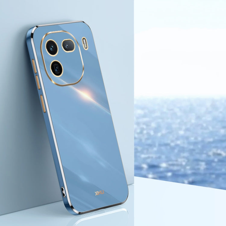 XINLI Straight Edge 6D Electroplate TPU Phone Case, For vivo V50, For vivo Y300 Pro, For vivo X100 Pro 5G, For vivo iQOO 12 Pro 5G, For vivo iQOO 12 5G, For vivo Y17S 4G, For vivo Y35M+, For vivo S17, For vivo S17e, For vivo Y78+, For vivo iQOO Pro