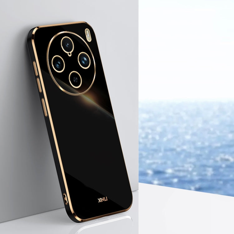 XINLI Straight Edge 6D Electroplate TPU Phone Case, For vivo V50, For vivo Y300 Pro, For vivo X100 Pro 5G, For vivo iQOO 12 Pro 5G, For vivo iQOO 12 5G, For vivo Y17S 4G, For vivo Y35M+, For vivo S17, For vivo S17e, For vivo Y78+, For vivo iQOO Pro