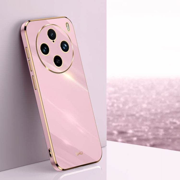 XINLI Straight Edge 6D Electroplate TPU Phone Case, For vivo V50, For vivo Y300 Pro, For vivo X100 Pro 5G, For vivo iQOO 12 Pro 5G, For vivo iQOO 12 5G, For vivo Y17S 4G, For vivo Y35M+, For vivo S17, For vivo S17e, For vivo Y78+, For vivo iQOO Pro