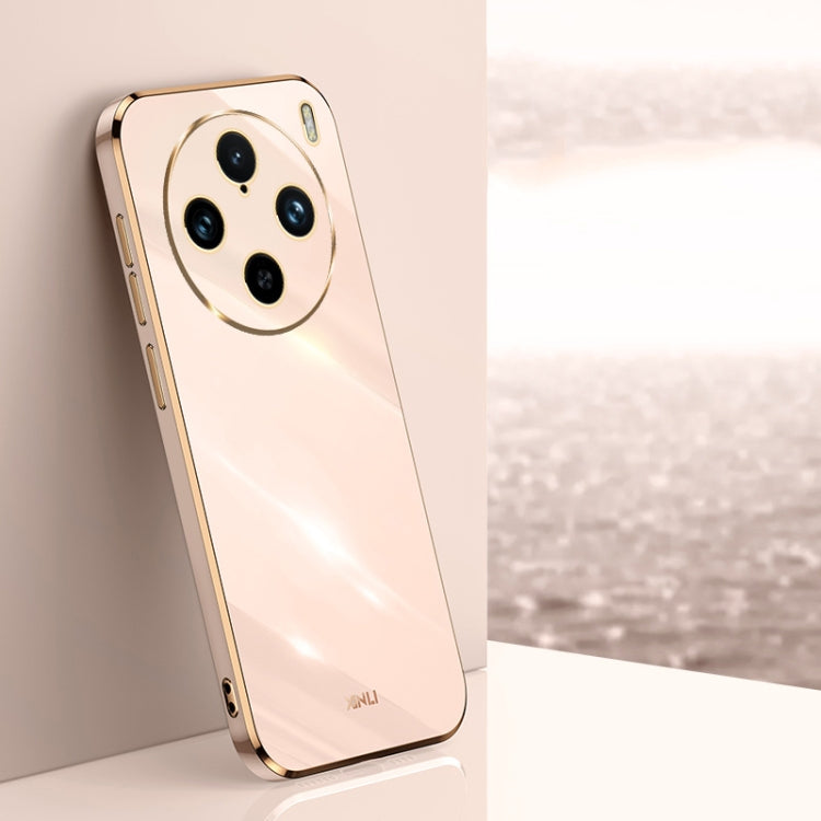 XINLI Straight Edge 6D Electroplate TPU Phone Case, For vivo V50, For vivo Y300 Pro, For vivo X100 Pro 5G, For vivo iQOO 12 Pro 5G, For vivo iQOO 12 5G, For vivo Y17S 4G, For vivo Y35M+, For vivo S17, For vivo S17e, For vivo Y78+, For vivo iQOO Pro