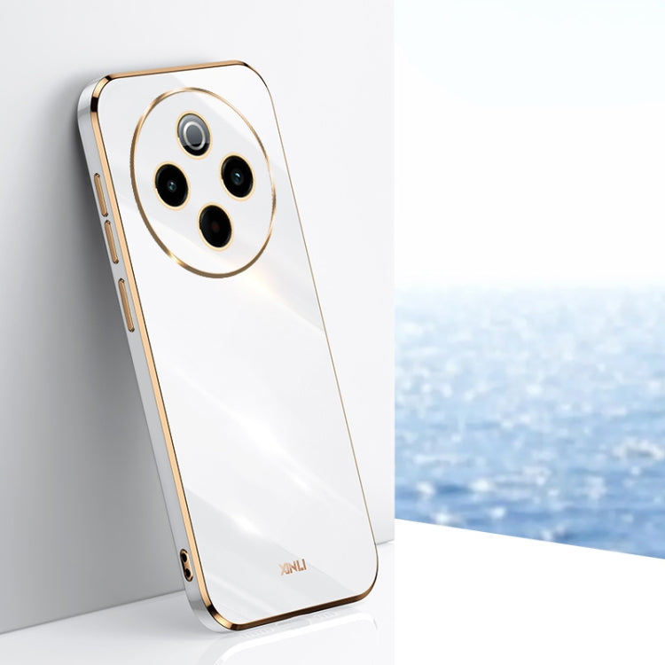 XINLI Straight Edge 6D Electroplate TPU Phone Case, For vivo V50, For vivo Y300 Pro, For vivo X100 Pro 5G, For vivo iQOO 12 Pro 5G, For vivo iQOO 12 5G, For vivo Y17S 4G, For vivo Y35M+, For vivo S17, For vivo S17e, For vivo Y78+, For vivo iQOO Pro
