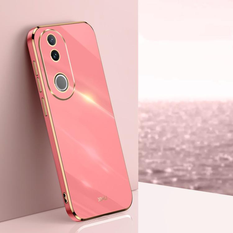 XINLI Straight Edge 6D Electroplate TPU Phone Case, For vivo V50, For vivo Y300 Pro, For vivo X100 Pro 5G, For vivo iQOO 12 Pro 5G, For vivo iQOO 12 5G, For vivo Y17S 4G, For vivo Y35M+, For vivo S17, For vivo S17e, For vivo Y78+, For vivo iQOO Pro