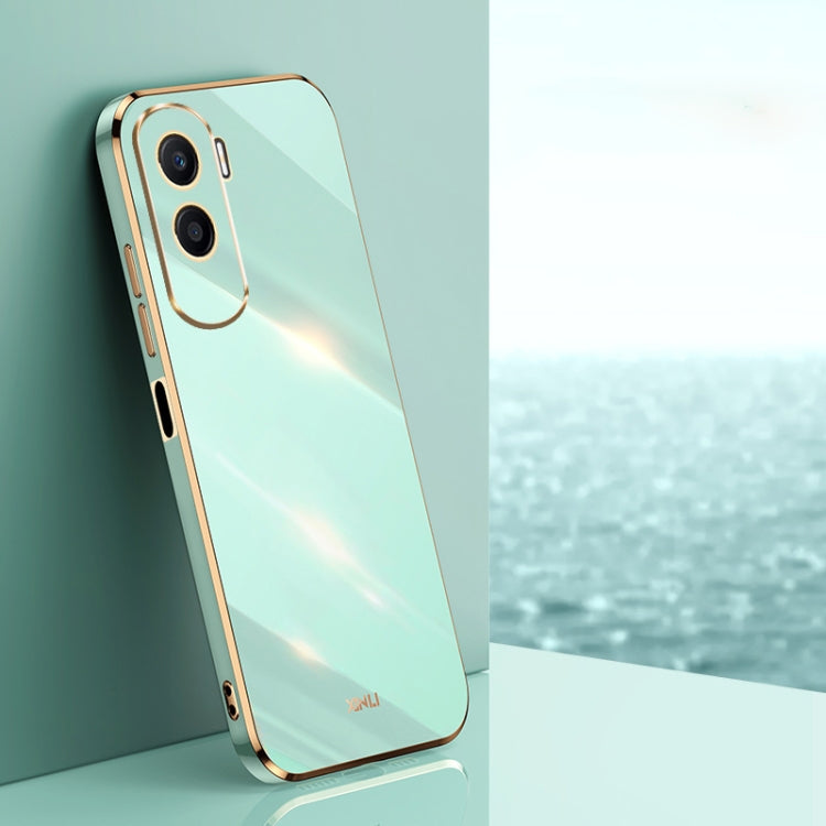 XINLI Straight Edge 6D Electroplate TPU Phone Case, For Honor Magic7 Pro, For Honor X60 Pro, For Honor 100 Pro, For Honor 100, For Honor X50i+ 5G, For Honor Play 50 Plus 5G, For Honor 90 Pro, For Honor 90, For Honor X50i 5G
