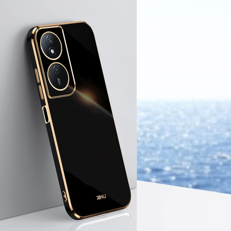 XINLI Straight Edge 6D Electroplate TPU Phone Case, For Honor Magic7 Pro, For Honor X60 Pro, For Honor 100 Pro, For Honor 100, For Honor X50i+ 5G, For Honor Play 50 Plus 5G, For Honor 90 Pro, For Honor 90, For Honor X50i 5G
