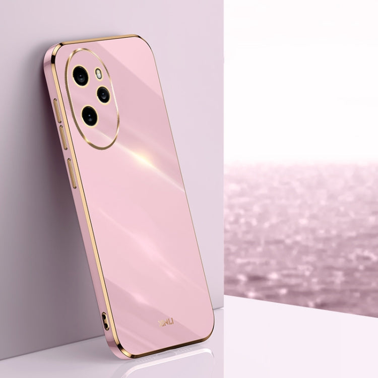 XINLI Straight Edge 6D Electroplate TPU Phone Case, For Honor Magic7 Pro, For Honor X60 Pro, For Honor 100 Pro, For Honor 100, For Honor X50i+ 5G, For Honor Play 50 Plus 5G, For Honor 90 Pro, For Honor 90, For Honor X50i 5G