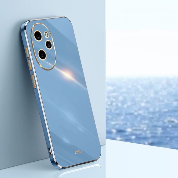 XINLI Straight Edge 6D Electroplate TPU Phone Case, For Honor Magic7 Pro, For Honor X60 Pro, For Honor 100 Pro, For Honor 100, For Honor X50i+ 5G, For Honor Play 50 Plus 5G, For Honor 90 Pro, For Honor 90, For Honor X50i 5G