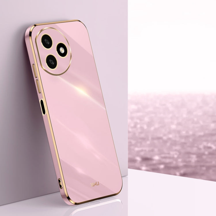 XINLI Straight Edge 6D Electroplate TPU Phone Case, For Honor Magic7 Pro, For Honor X60 Pro, For Honor 100 Pro, For Honor 100, For Honor X50i+ 5G, For Honor Play 50 Plus 5G, For Honor 90 Pro, For Honor 90, For Honor X50i 5G