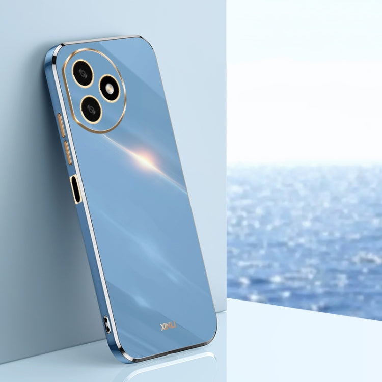 XINLI Straight Edge 6D Electroplate TPU Phone Case, For Honor Magic7 Pro, For Honor X60 Pro, For Honor 100 Pro, For Honor 100, For Honor X50i+ 5G, For Honor Play 50 Plus 5G, For Honor 90 Pro, For Honor 90, For Honor X50i 5G