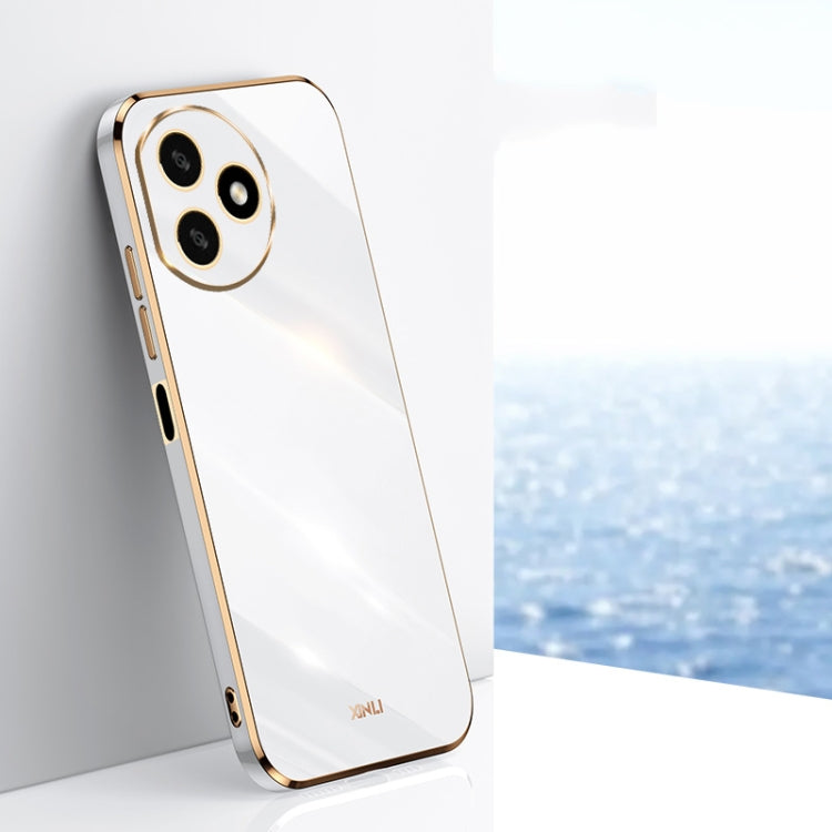 XINLI Straight Edge 6D Electroplate TPU Phone Case, For Honor Magic7 Pro, For Honor X60 Pro, For Honor 100 Pro, For Honor 100, For Honor X50i+ 5G, For Honor Play 50 Plus 5G, For Honor 90 Pro, For Honor 90, For Honor X50i 5G