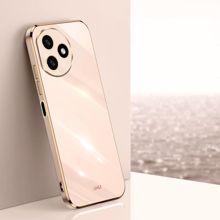 XINLI Straight Edge 6D Electroplate TPU Phone Case, For Honor Magic7 Pro, For Honor X60 Pro, For Honor 100 Pro, For Honor 100, For Honor X50i+ 5G, For Honor Play 50 Plus 5G, For Honor 90 Pro, For Honor 90, For Honor X50i 5G