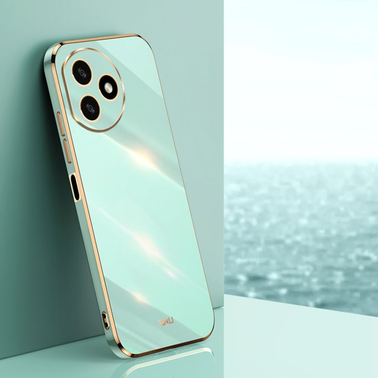 XINLI Straight Edge 6D Electroplate TPU Phone Case, For Honor Magic7 Pro, For Honor X60 Pro, For Honor 100 Pro, For Honor 100, For Honor X50i+ 5G, For Honor Play 50 Plus 5G, For Honor 90 Pro, For Honor 90, For Honor X50i 5G