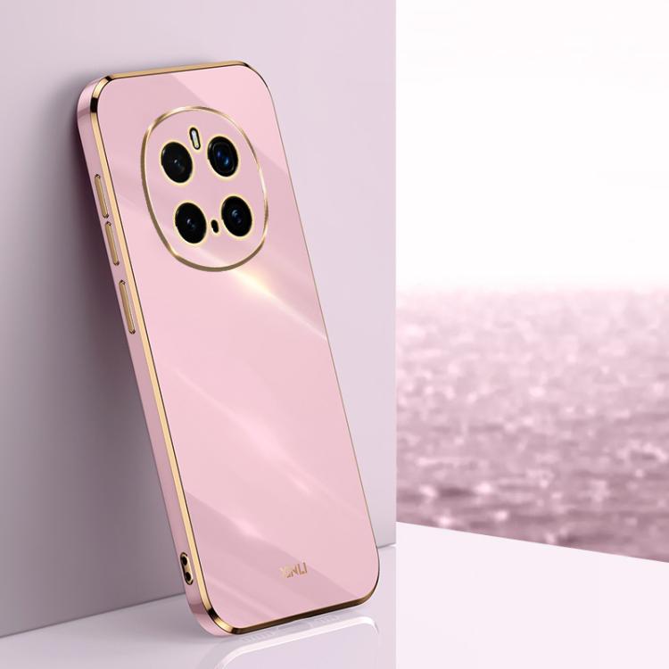 XINLI Straight Edge 6D Electroplate TPU Phone Case, For Honor Magic7 Pro, For Honor X60 Pro, For Honor 100 Pro, For Honor 100, For Honor X50i+ 5G, For Honor Play 50 Plus 5G, For Honor 90 Pro, For Honor 90, For Honor X50i 5G