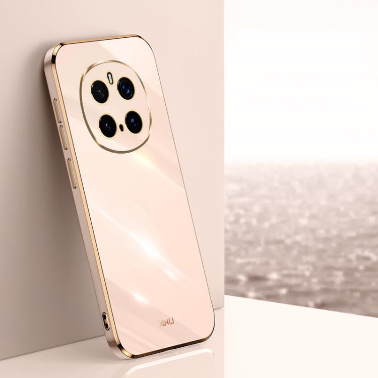 XINLI Straight Edge 6D Electroplate TPU Phone Case, For Honor Magic7 Pro, For Honor X60 Pro, For Honor 100 Pro, For Honor 100, For Honor X50i+ 5G, For Honor Play 50 Plus 5G, For Honor 90 Pro, For Honor 90, For Honor X50i 5G