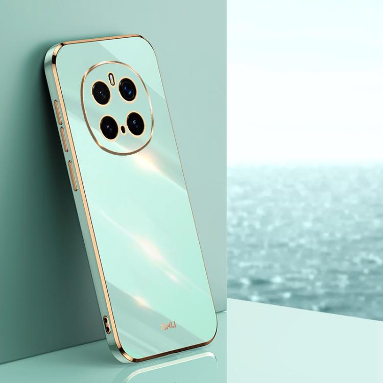 XINLI Straight Edge 6D Electroplate TPU Phone Case, For Honor Magic7 Pro, For Honor X60 Pro, For Honor 100 Pro, For Honor 100, For Honor X50i+ 5G, For Honor Play 50 Plus 5G, For Honor 90 Pro, For Honor 90, For Honor X50i 5G