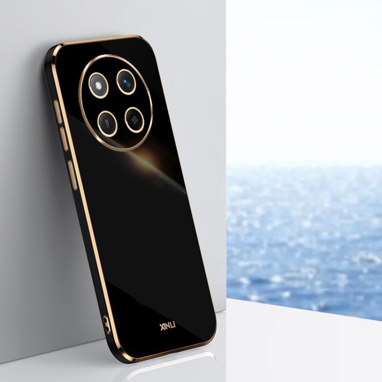 XINLI Straight Edge 6D Electroplate TPU Phone Case, For Honor Magic7 Pro, For Honor X60 Pro, For Honor 100 Pro, For Honor 100, For Honor X50i+ 5G, For Honor Play 50 Plus 5G, For Honor 90 Pro, For Honor 90, For Honor X50i 5G