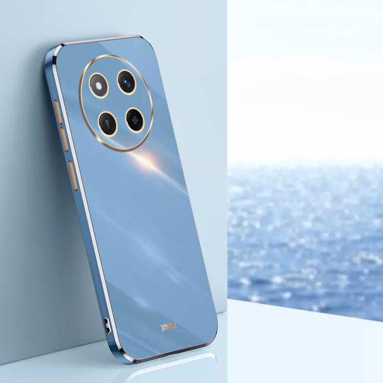 XINLI Straight Edge 6D Electroplate TPU Phone Case, For Honor Magic7 Pro, For Honor X60 Pro, For Honor 100 Pro, For Honor 100, For Honor X50i+ 5G, For Honor Play 50 Plus 5G, For Honor 90 Pro, For Honor 90, For Honor X50i 5G