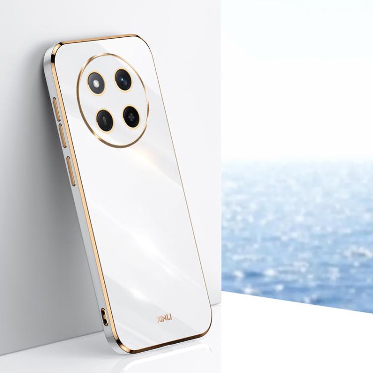 XINLI Straight Edge 6D Electroplate TPU Phone Case, For Honor Magic7 Pro, For Honor X60 Pro, For Honor 100 Pro, For Honor 100, For Honor X50i+ 5G, For Honor Play 50 Plus 5G, For Honor 90 Pro, For Honor 90, For Honor X50i 5G