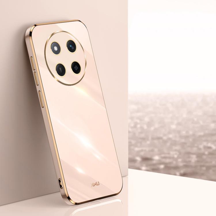 XINLI Straight Edge 6D Electroplate TPU Phone Case, For Honor Magic7 Pro, For Honor X60 Pro, For Honor 100 Pro, For Honor 100, For Honor X50i+ 5G, For Honor Play 50 Plus 5G, For Honor 90 Pro, For Honor 90, For Honor X50i 5G