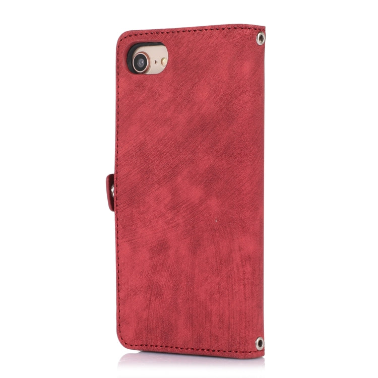 Zipper Card Slot Buckle Wallet Leather Phone Case, For iPhone 8 / 7 / SE 2020 2022, For iPhone XR, For iPhone 11, For iPhone 13 Pro, For iPhone 13 Pro Max